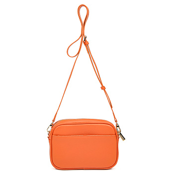 Оранжевые женские сумки через плечо  - фото 3