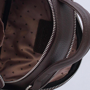 Недорогие кожаные коричневые женские сумки  - фото 7