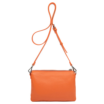 Оранжевые женские сумки через плечо  - фото 9