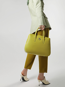 Деловые сумки желтого цвета  - фото 15