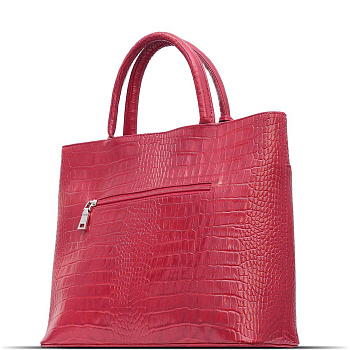 Красные кожаные женские сумки недорого  - фото 2
