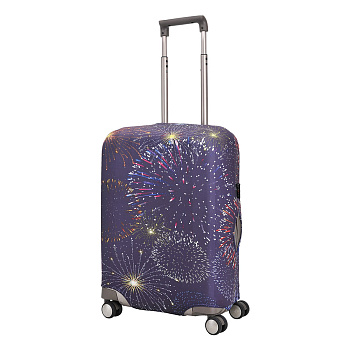 Фиолетовые чехлы для чемоданов  - фото 9