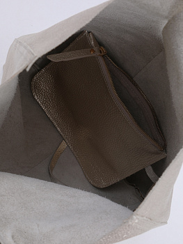 Большие кожаные женские сумки  - фото 46