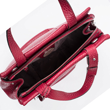 Красные женские сумки-мешки  - фото 12
