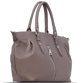 Недорогие кожаные коричневые женские сумки  - фото 59