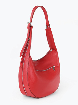 Красные женские сумки-мешки  - фото 41