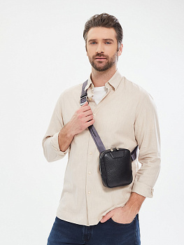 Недорогие мужские сумки через плечо  - фото 6