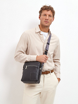 Мужские кожаные деловые сумки  - фото 104