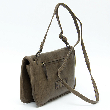 Недорогие кожаные коричневые женские сумки  - фото 38