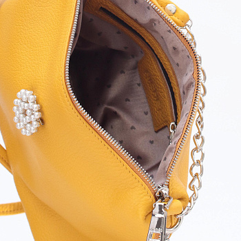 Жёлтые женские сумки недорого  - фото 38