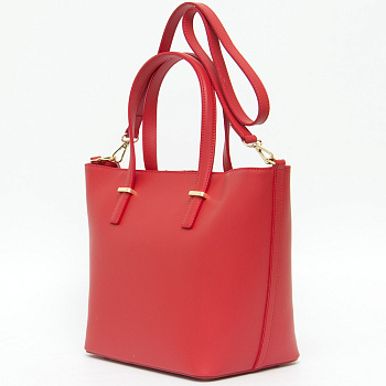Красные женские кожаные сумки  - фото 92