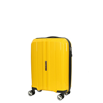 Жёлтые чемоданы для ручной клади  - фото 1