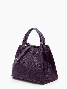 Фиолетовые женские сумки-мешки  - фото 18