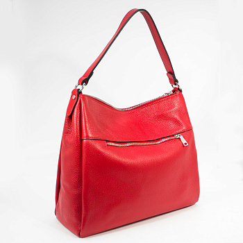 Красные женские сумки-мешки  - фото 6