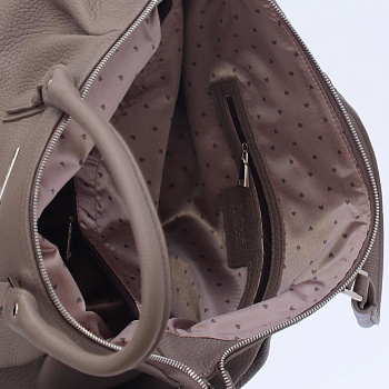 Недорогие кожаные коричневые женские сумки  - фото 58