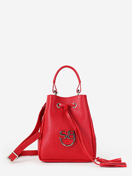 Красные женские сумки-мешки  - фото 49