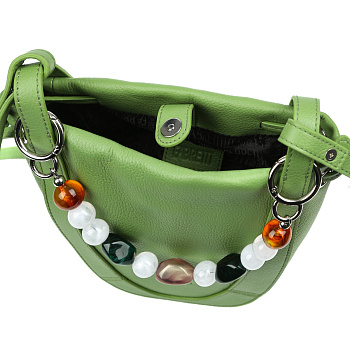 Зеленые женские сумки через плечо  - фото 79