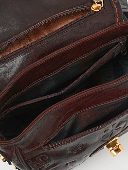 Коричневые женские сумки через плечо  - фото 91
