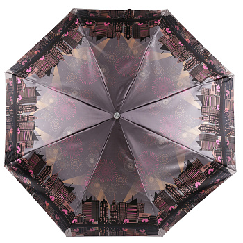 Зонты женские Коричневые  - фото 74