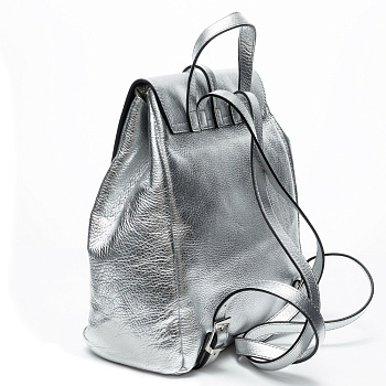 Женские рюкзаки серебристого цвета  - фото 9