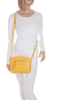 Жёлтые женские сумки недорого  - фото 36