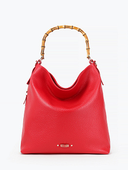 Красные женские сумки-мешки  - фото 30