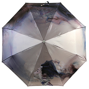 Зонты женские Коричневые  - фото 69