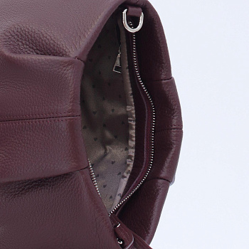 Бордовые кожаные женские сумки недорого  - фото 127