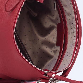 Красные кожаные женские сумки недорого  - фото 123