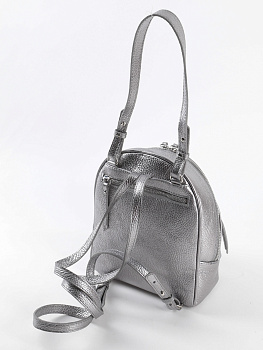 Женские рюкзаки серебристого цвета  - фото 6