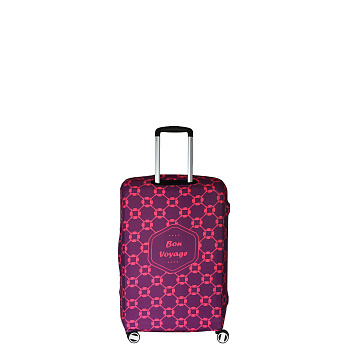 Фиолетовые чехлы для чемоданов  - фото 8