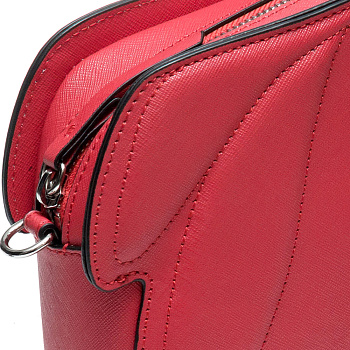 Красные кожаные женские сумки недорого  - фото 20