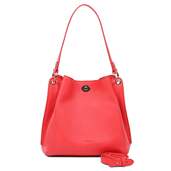 Красные женские сумки-мешки  - фото 23