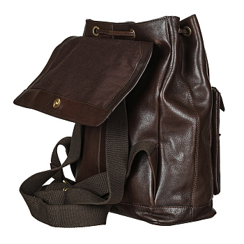 Мужские рюкзаки коричневого цвета  - фото 36