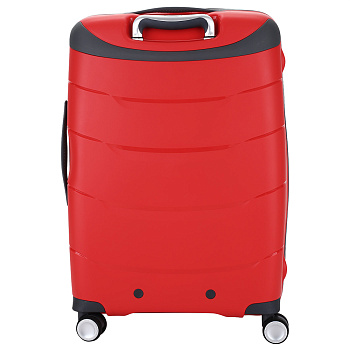 Красные пластиковые чемоданы  - фото 22