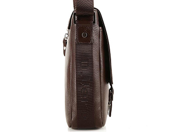 Недорогие мужские кожаные сумки через плечо  - фото 94