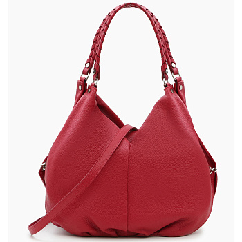 Красные женские сумки-мешки  - фото 14