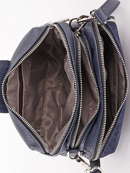 Синие женские сумки через плечо  - фото 138