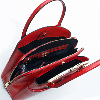 Красные женские кожаные сумки  - фото 107
