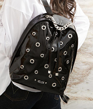 Женские рюкзаки черного цвета  - фото 111