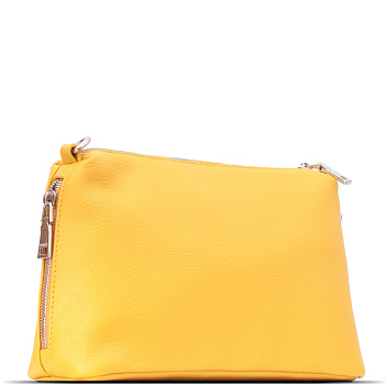 Жёлтые кожаные женские сумки недорого  - фото 31