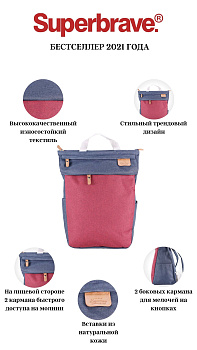 Женские рюкзаки SUPERBRAVE  - фото 31