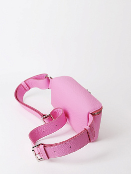 Женские сумки на пояс розового цвета  - фото 23