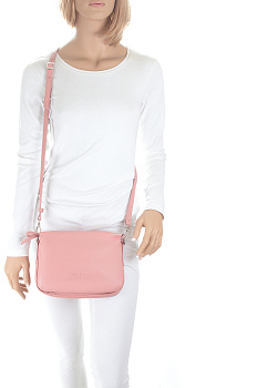 Розовые кожаные женские сумки недорого  - фото 97