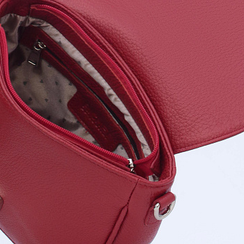 Красные кожаные женские сумки недорого  - фото 62