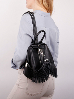 Женские рюкзаки черного цвета  - фото 133