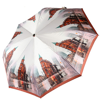 Зонты женские Коричневые  - фото 47