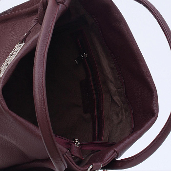 Бордовые кожаные женские сумки недорого  - фото 99