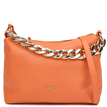 Оранжевые женские сумки через плечо  - фото 11
