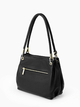 Чёрные женские сумки-мешки  - фото 69